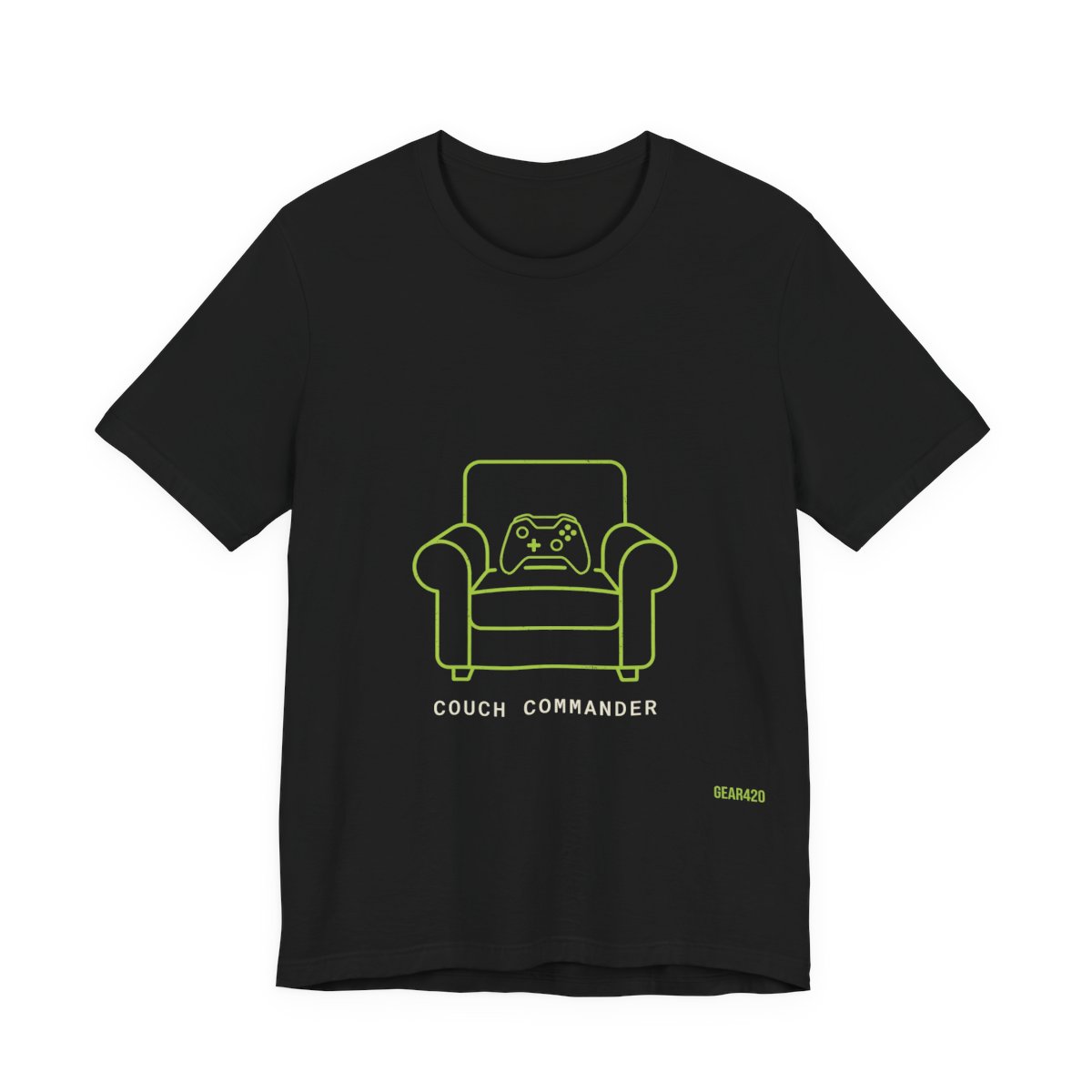 Couch Commander t-shirt